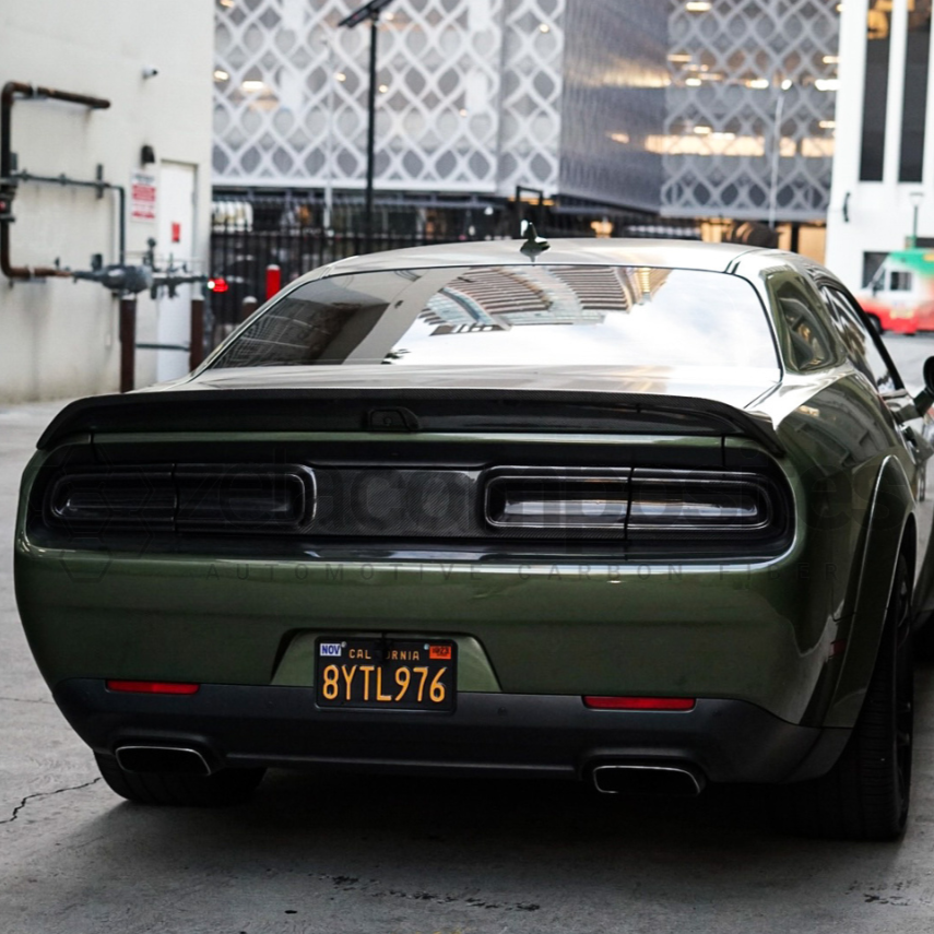 2015-2023 Dodge Challenger Carbon Fiber SRT Redeye Spoiler Wing OEM Fit and Look