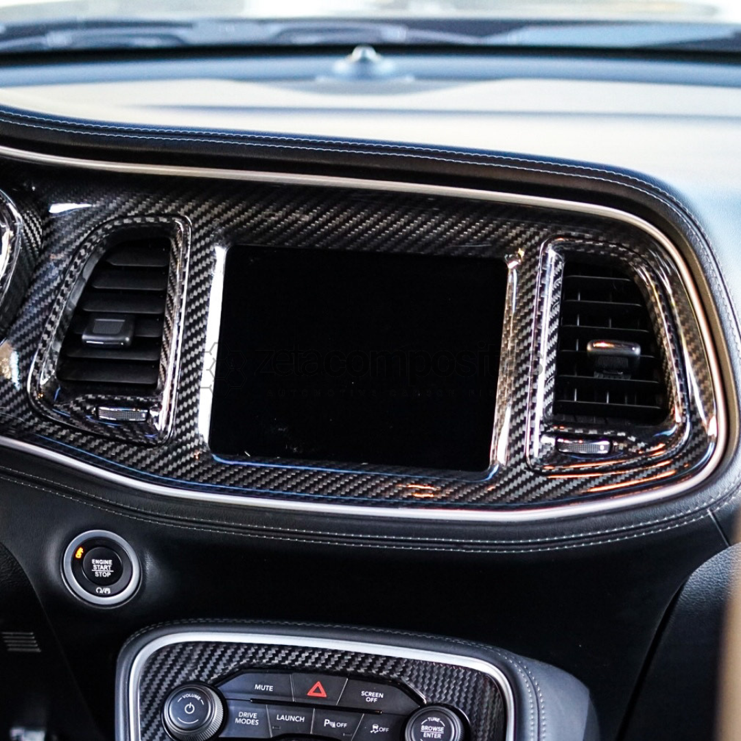 2015-2023 Dodge Challenger Carbon Fiber Dash Kit
