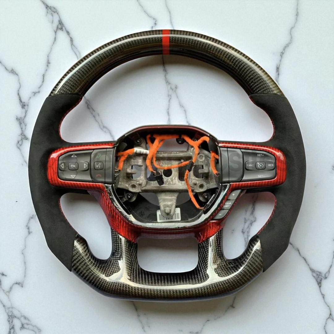 Dodge RAM TRX GT RHO Carbon Fiber Steering Wheel