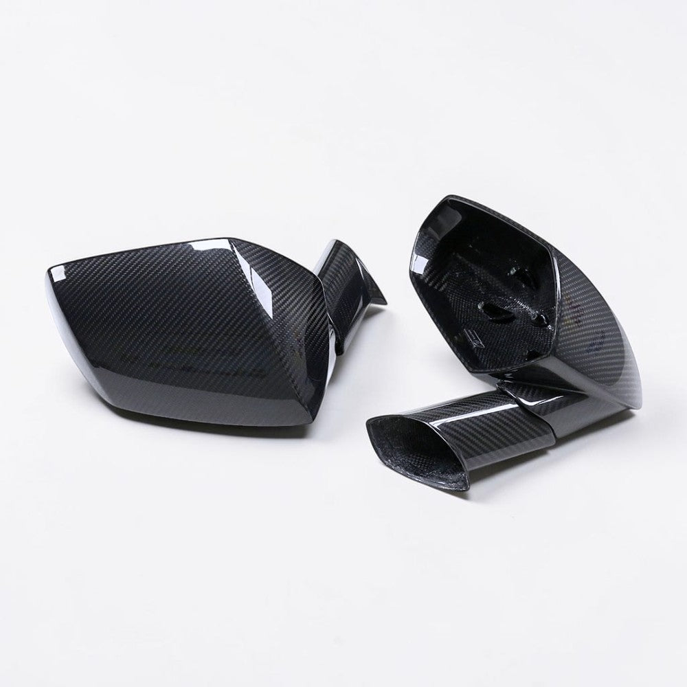 Dry Carbon Fiber Mirror Cap Replacement for Lamborghini Aventador LP700-4 720 750 780 SVJ