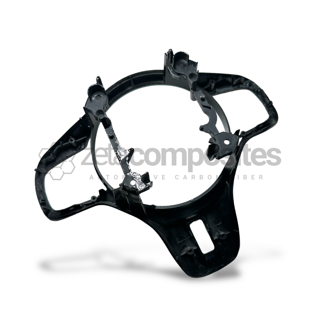 Carbon Fiber Steering Trim Direct Replacement for EVO 10 X Lancer