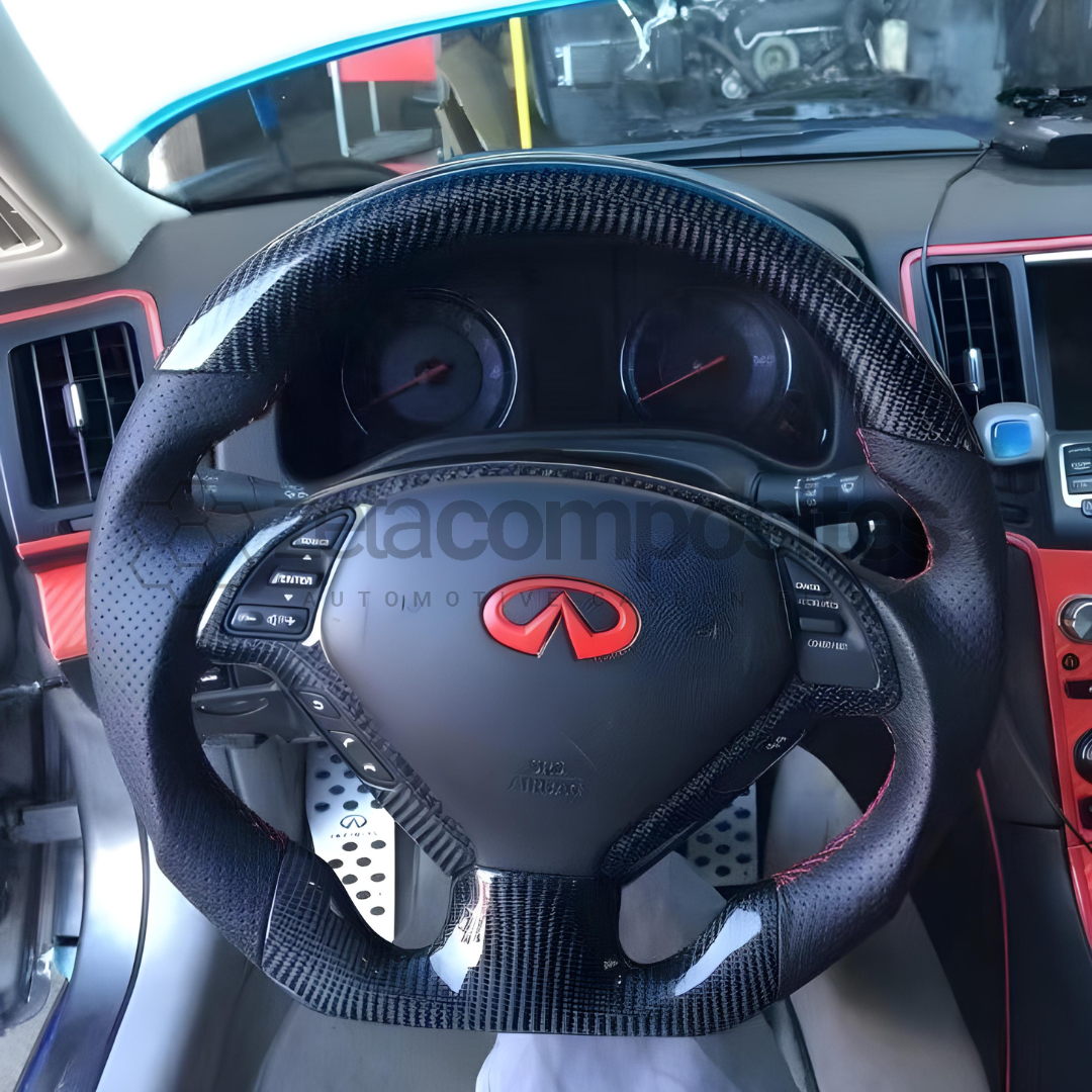Carbon Fiber Steering Wheel for (08'-13') G37 G35