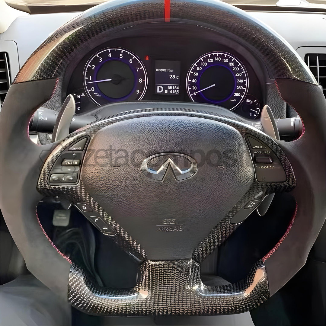 Carbon Fiber Steering Wheel for (08'-13') G37 G35
