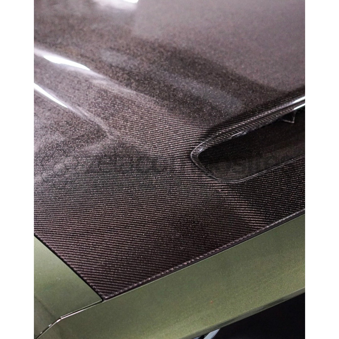 Dodge Challenger Carbon Fiber Demon Hood OE+