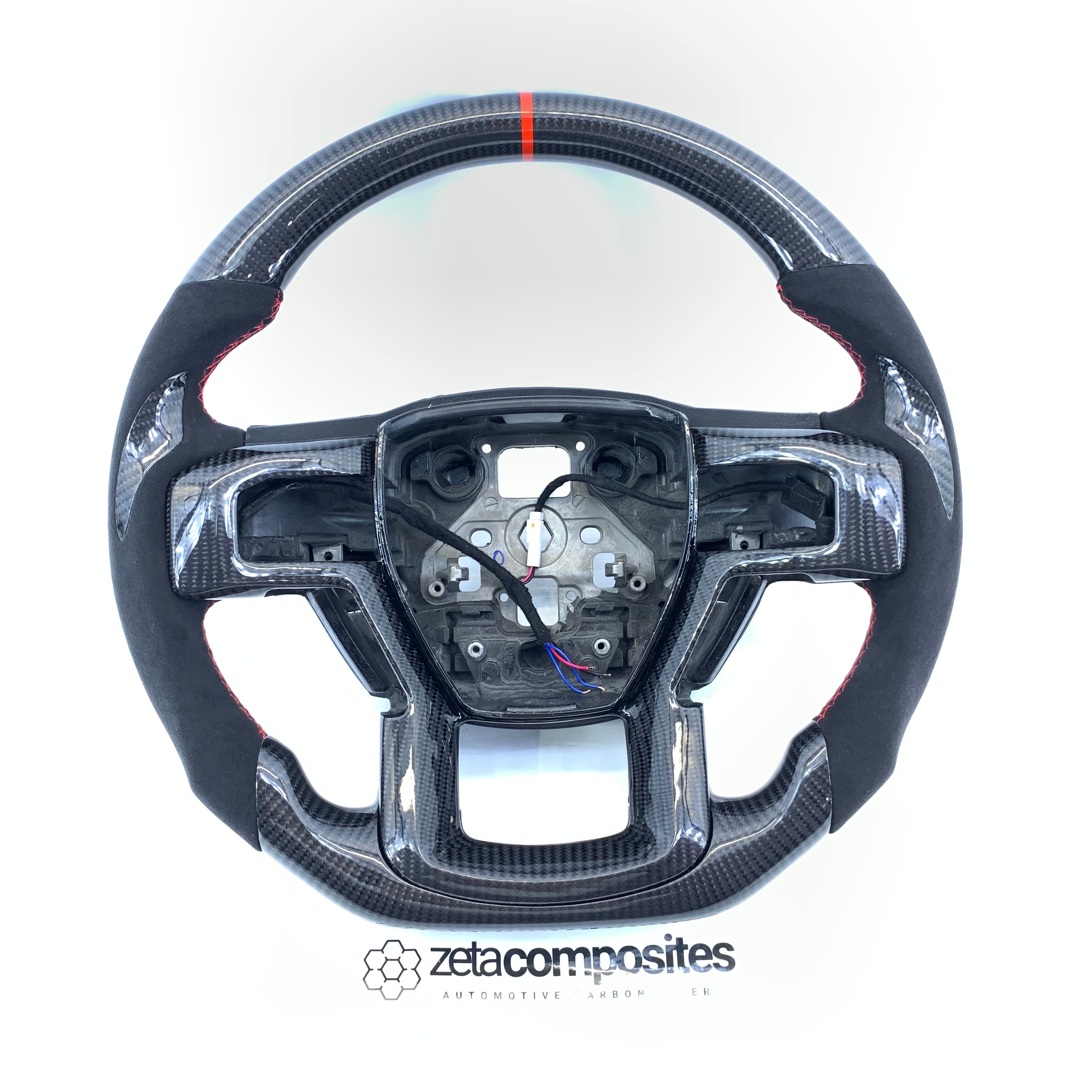 1st Gen + 2nd Gen F150 / Ford Raptor Carbon Fiber Steering Wheel Build