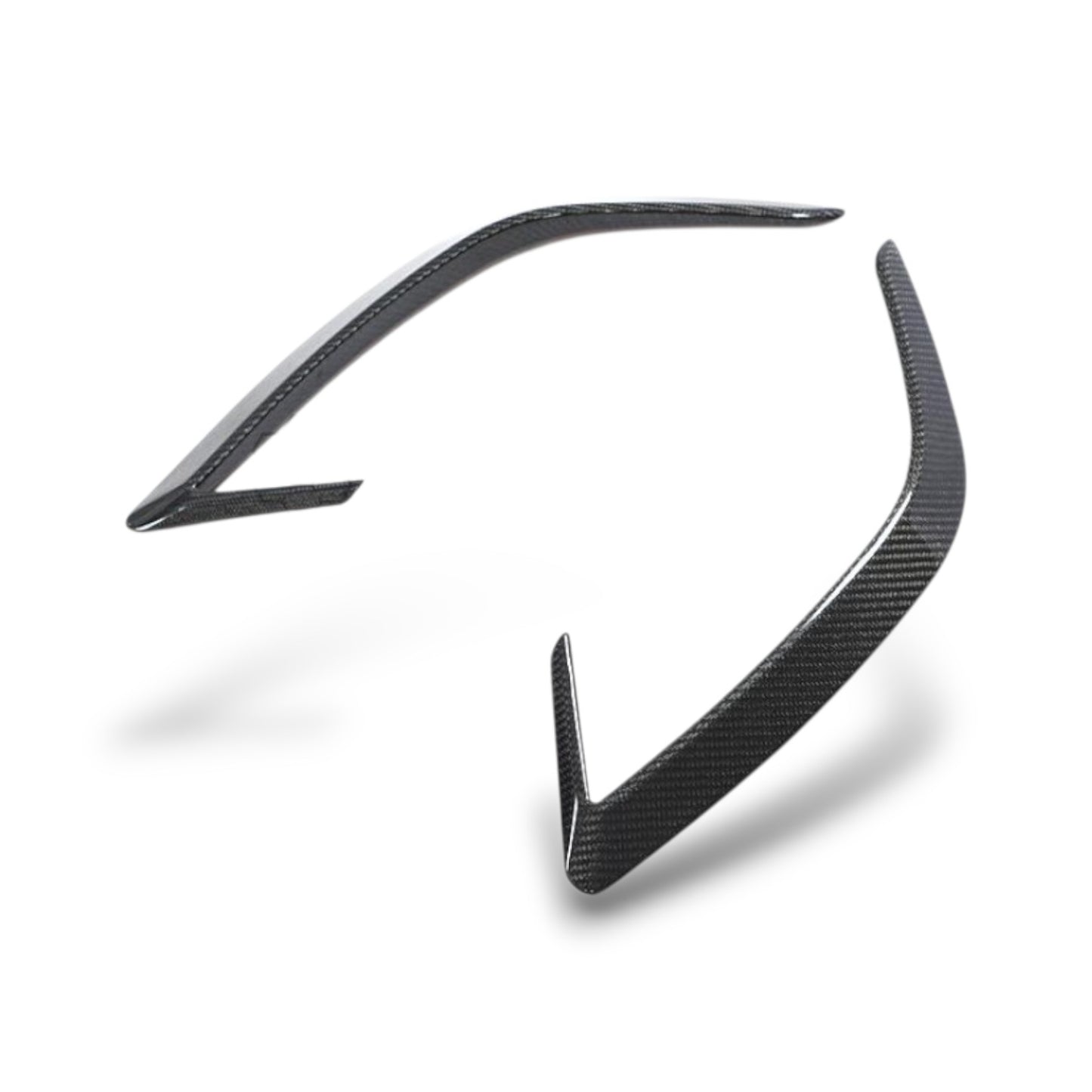 OE+ Carbon Fiber Rear Bumper Canards for KIA Stinger GT