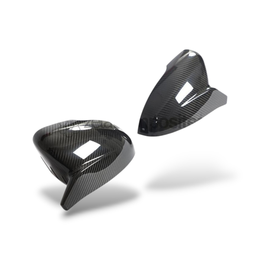 Carbon Fiber Mirror Caps Set OE / M Style for Kia Stinger