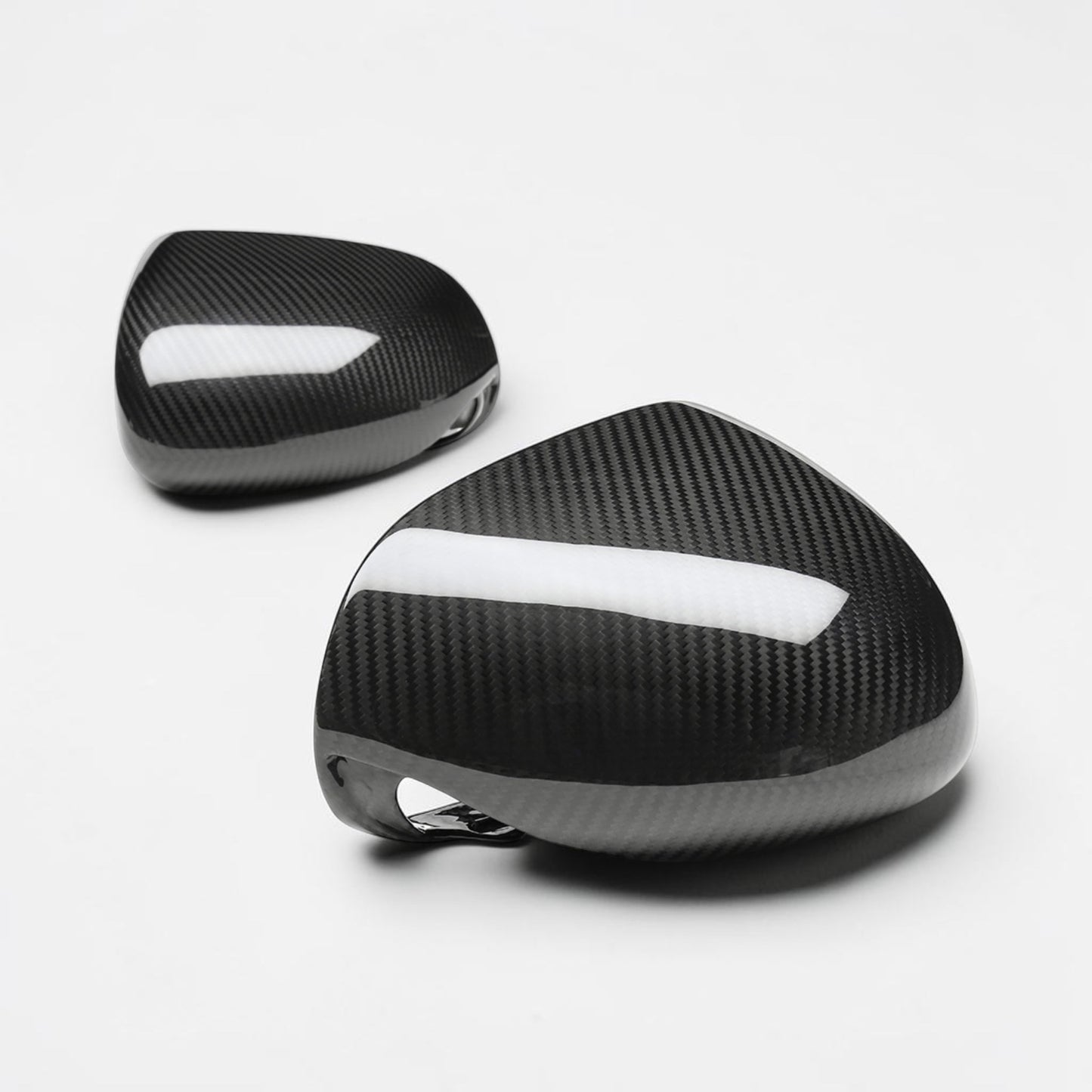 McLaren Dry Carbon Fiber Mirror Cap Replacement Set for 720s|570|750s|650s
