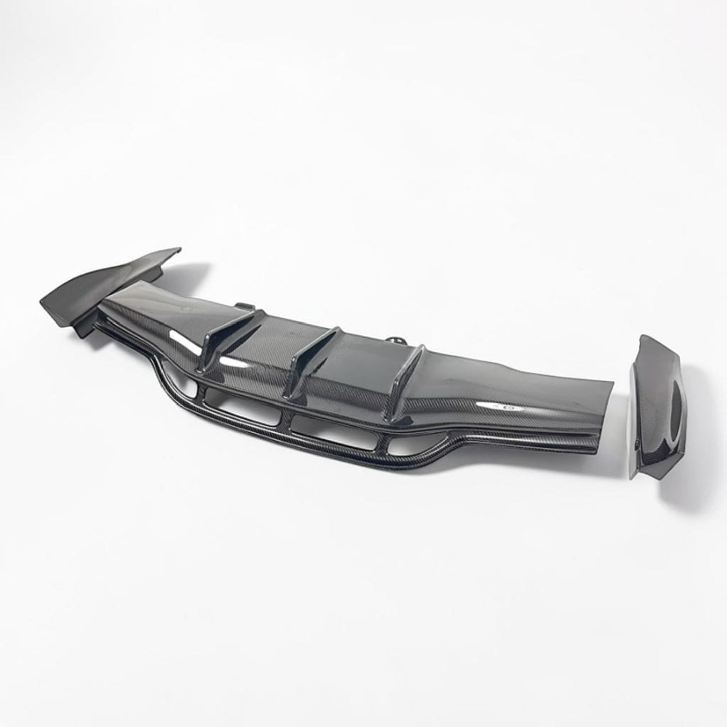 Mercedes Benz W205 Coupe/Sedan C63/C63S Carbon Fiber Diffuser PSM Style