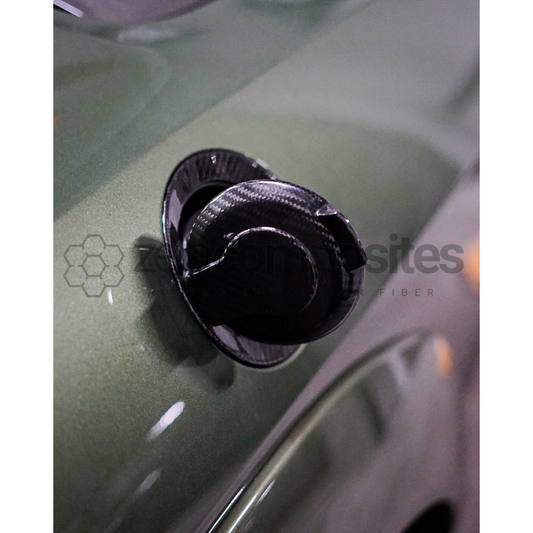 Carbon Fiber Gas Cap Covers for Dodge Challenger (15'-23')