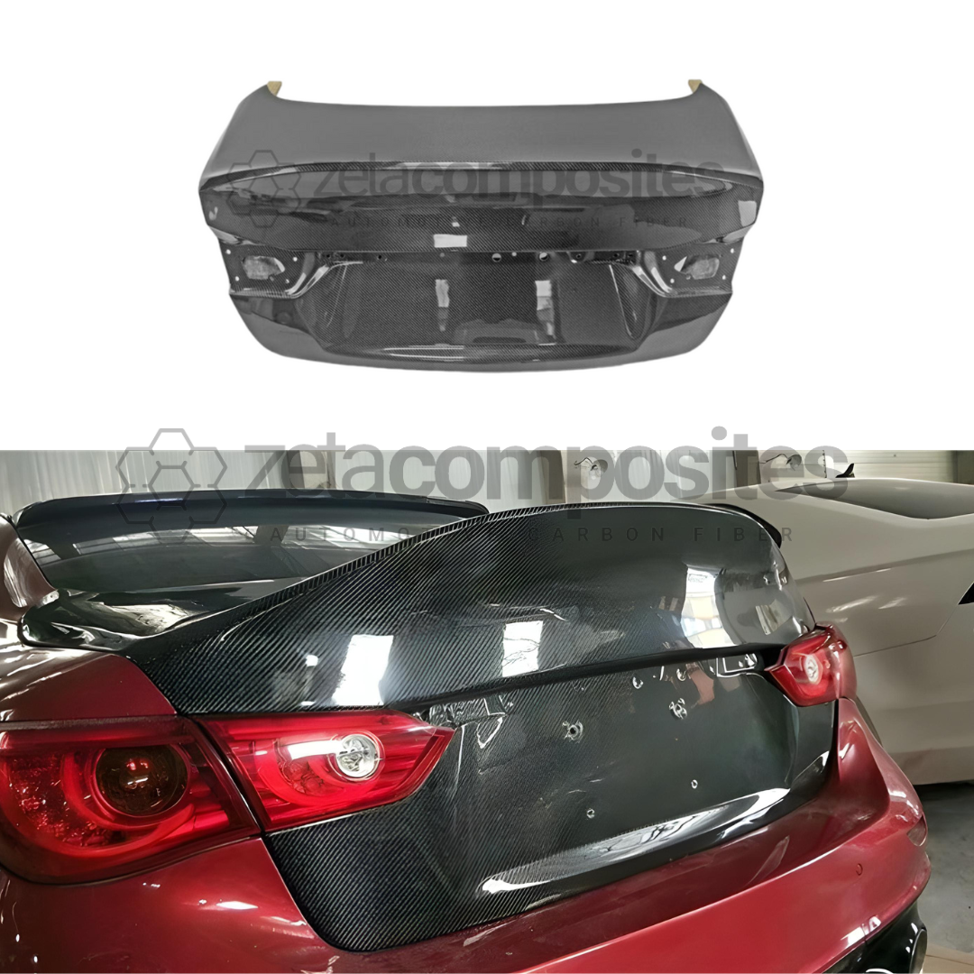 Infiniti Q50 Carbon Fiber Trunk All Years