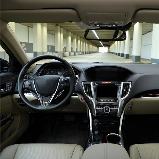 Real Carbon Fiber Interior Trim Kit for Acura TLX (15'-20')