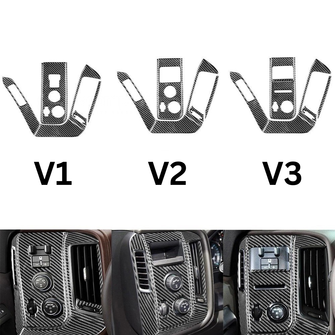 Real Carbon Fiber Interior Trim Kit for Silverado (14'-18')