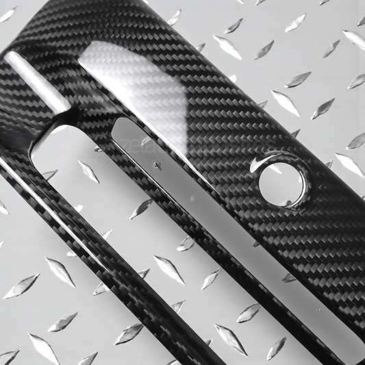 Real Carbon Fiber Tailgate Handle Cover for Dodge RAM 1500/TRX/RHO (2019'+)