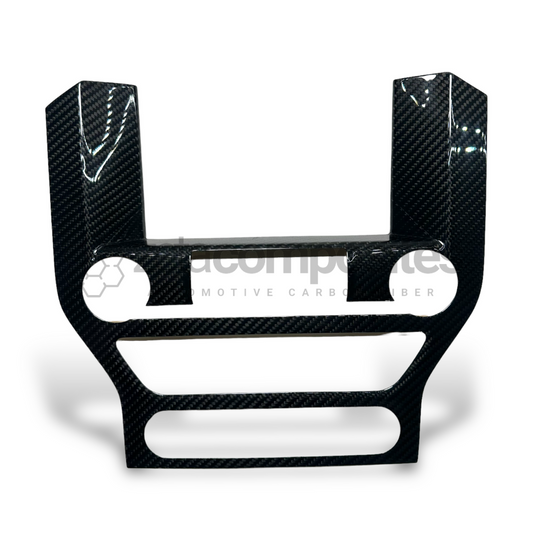 Carbon Fiber Radio Cover for Mustang 2015'-2023'