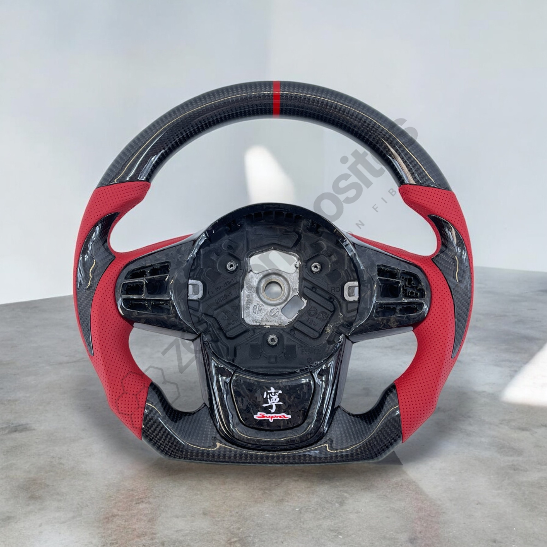 Carbon Fiber Steering Wheel for Toyota Supra A90 MKV
