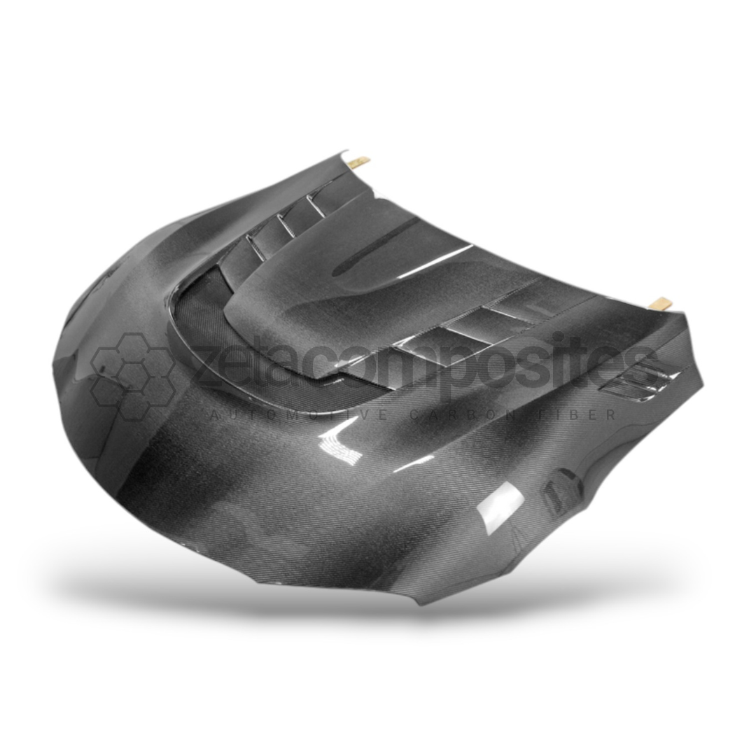 Carbon Fiber Hood Vented for Toyota Supra A90 MkV