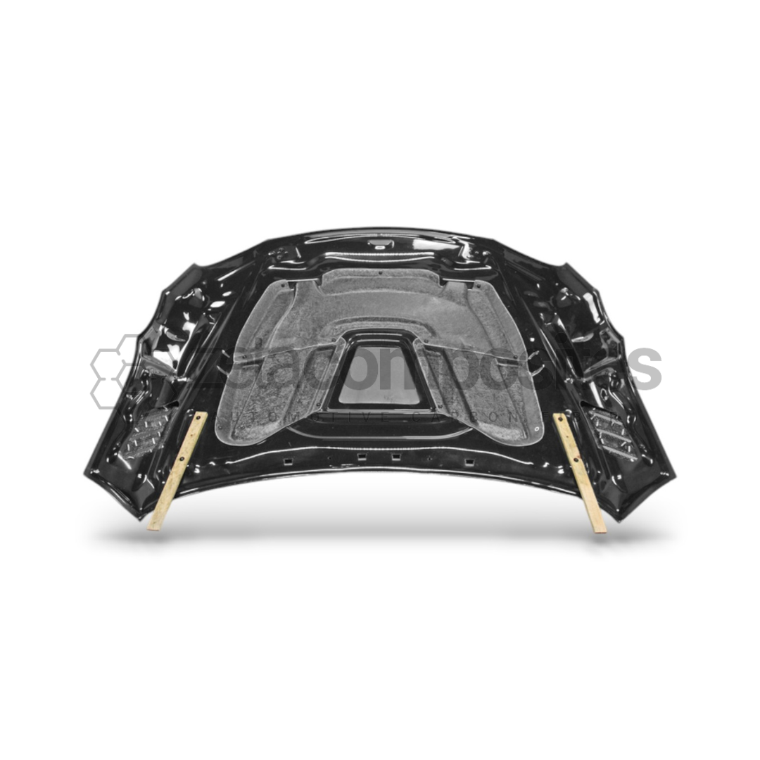 Carbon Fiber Hood Vented for Toyota Supra A90 MkV