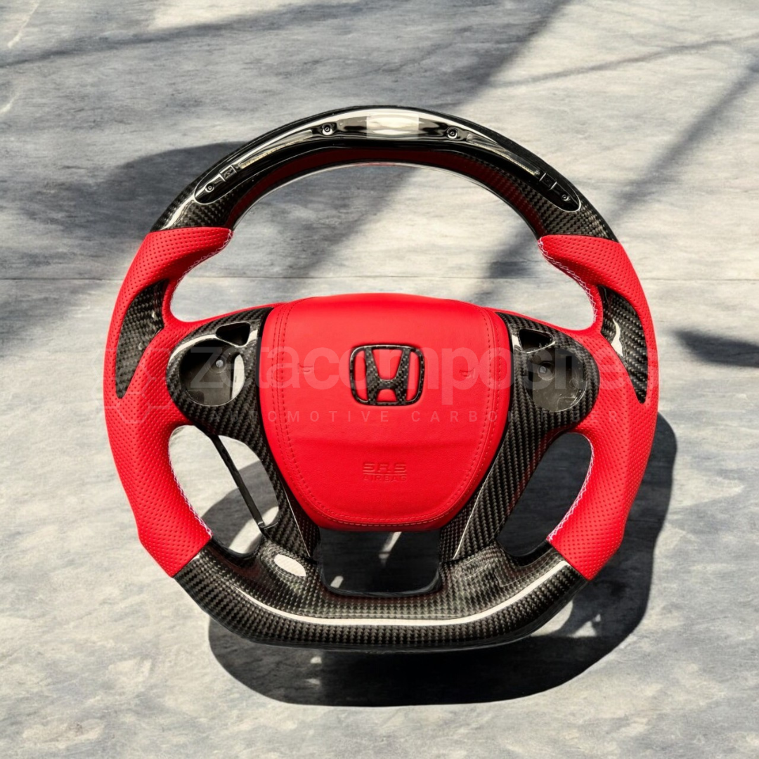 9th Gen Accord Honda Carbon Fiber Steering Wheel