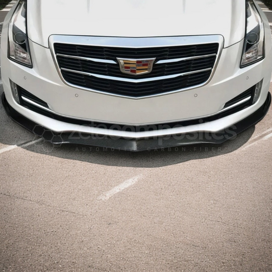 (2012-2019) Cadillac ATS Carbon Fiber Front Lip