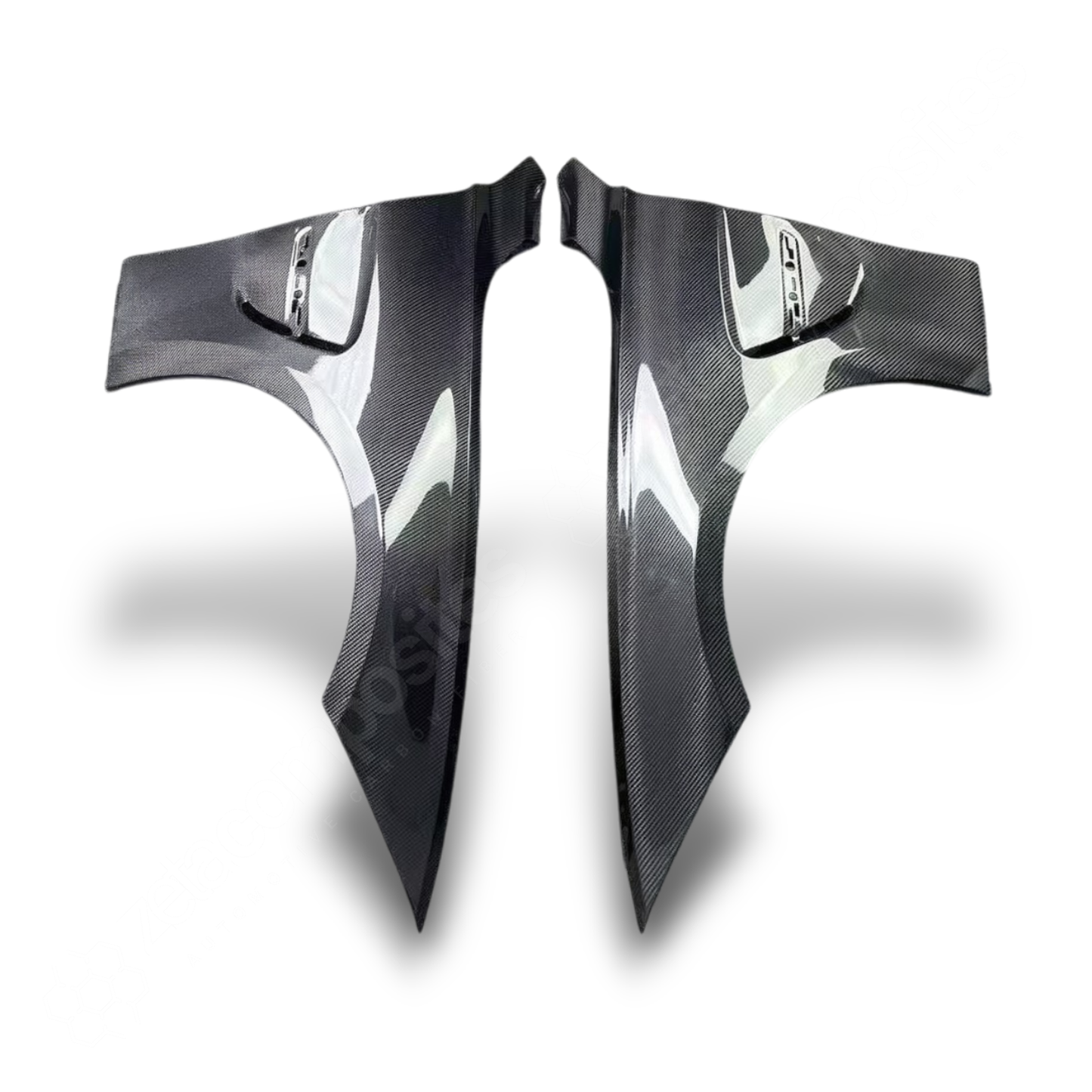 BMW F80/F30 Carbon Fiber Hood & Fenders Kit - GTS Style