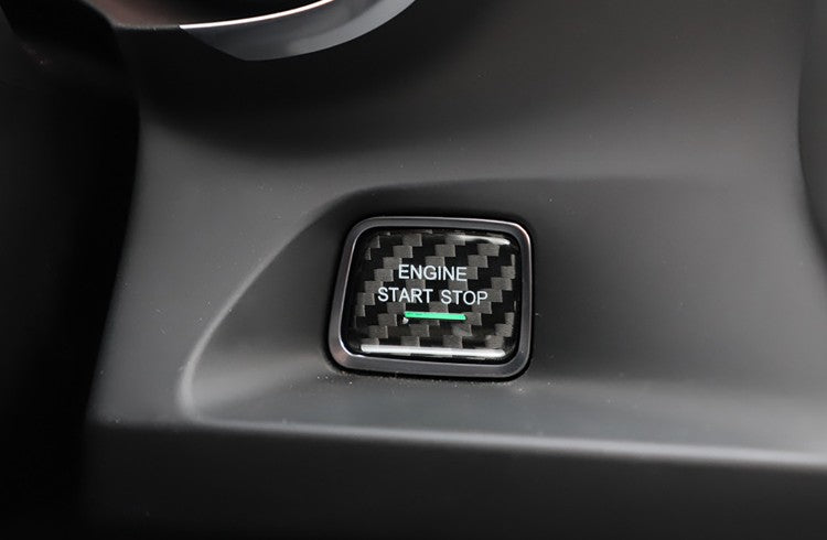 (16'-23') Camaro (14'-19') C7 Corvette Carbon Fiber Ignition Button Cover