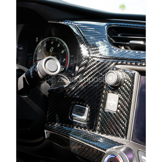 2014-2019 C7 Corvette Full Carbon Fiber Interior Overlay Trim