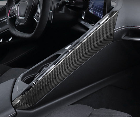 (2020'+) C8 Corvette Carbon Fiber Central Pillar Cover