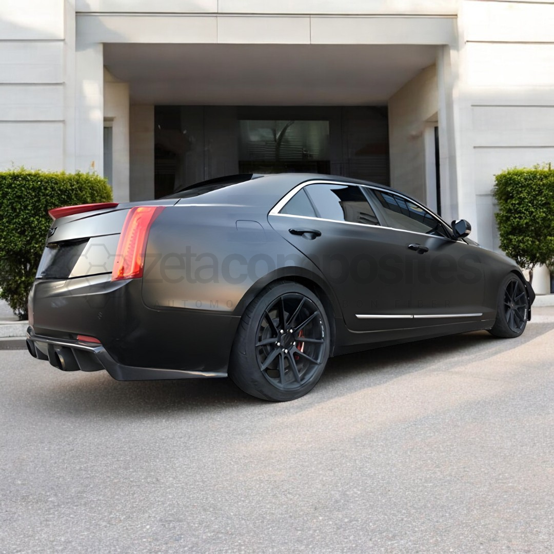 Cadillac ATS ATS L Carbon Fiber Rear Diffuser