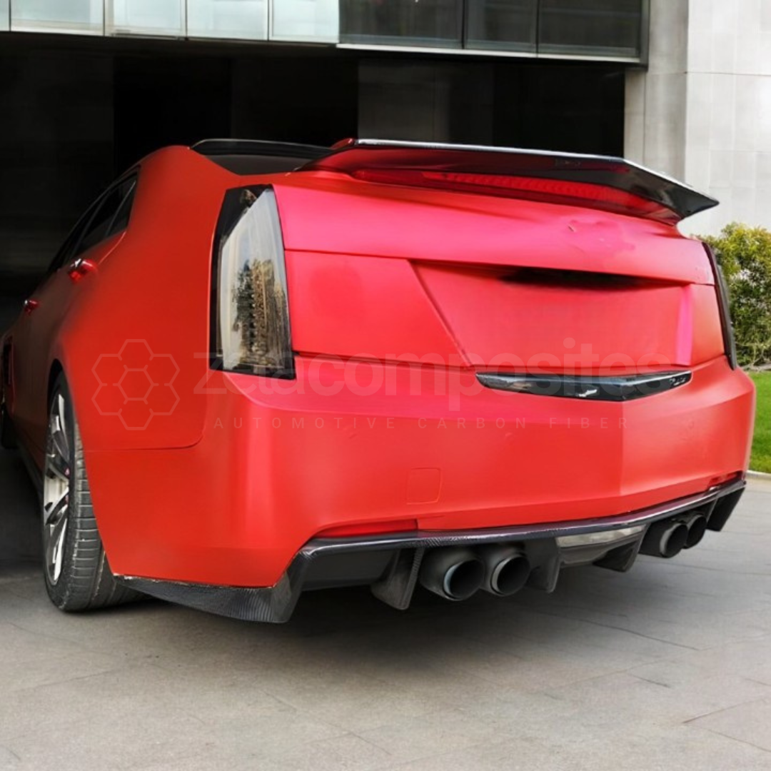 Cadillac ATS ATS L Carbon Fiber Rear Diffuser