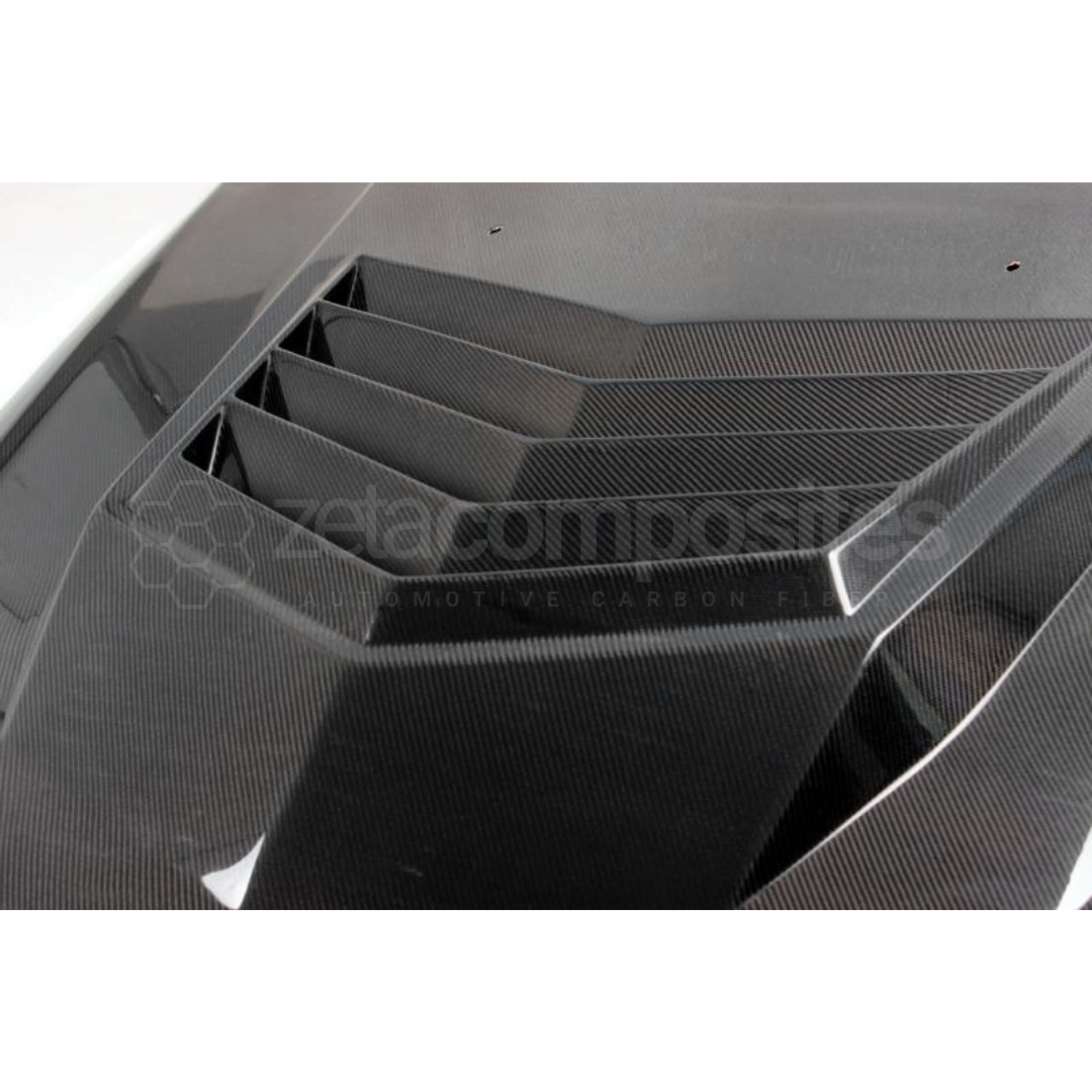 2009-15 Cadillac CTS-V Carbon Fiber Vented Hood