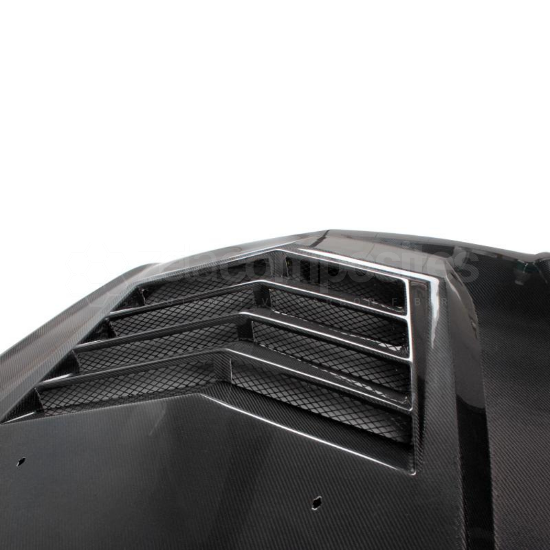 2009-15 Cadillac CTS-V Carbon Fiber Vented Hood
