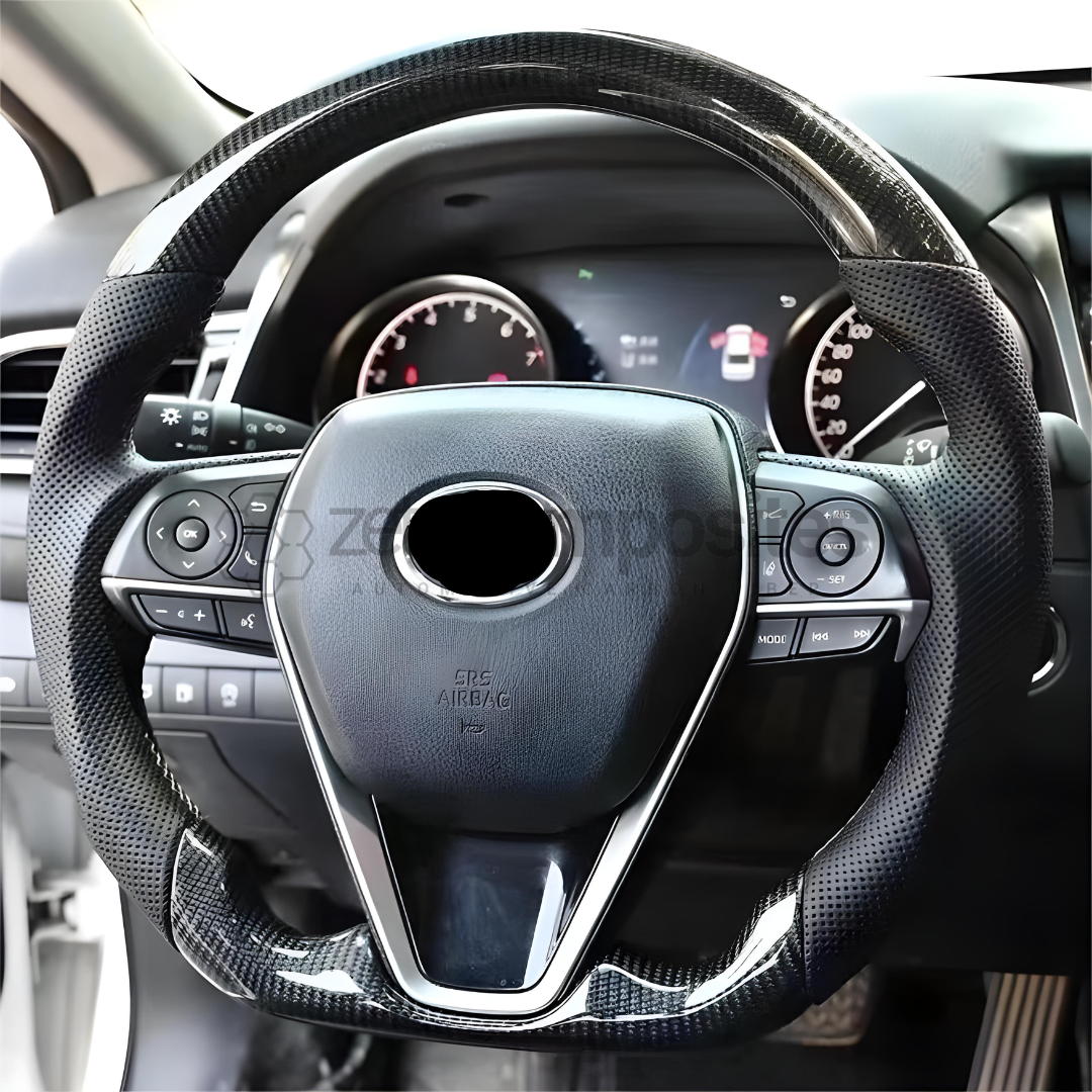 Carbon Fiber Steering Wheel for 2018+ Camry