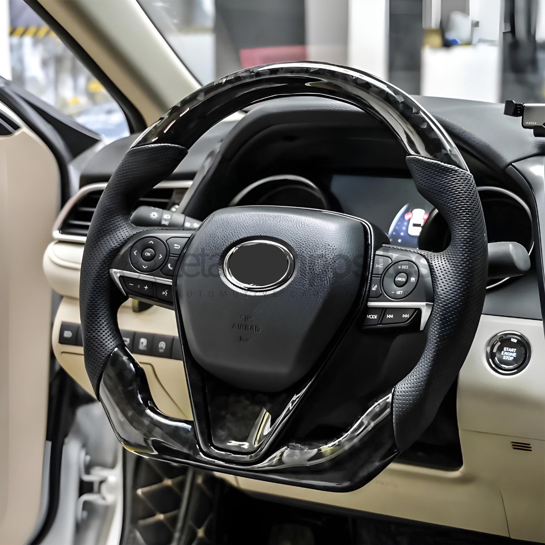 Carbon Fiber Steering Wheel for 2018+ Camry