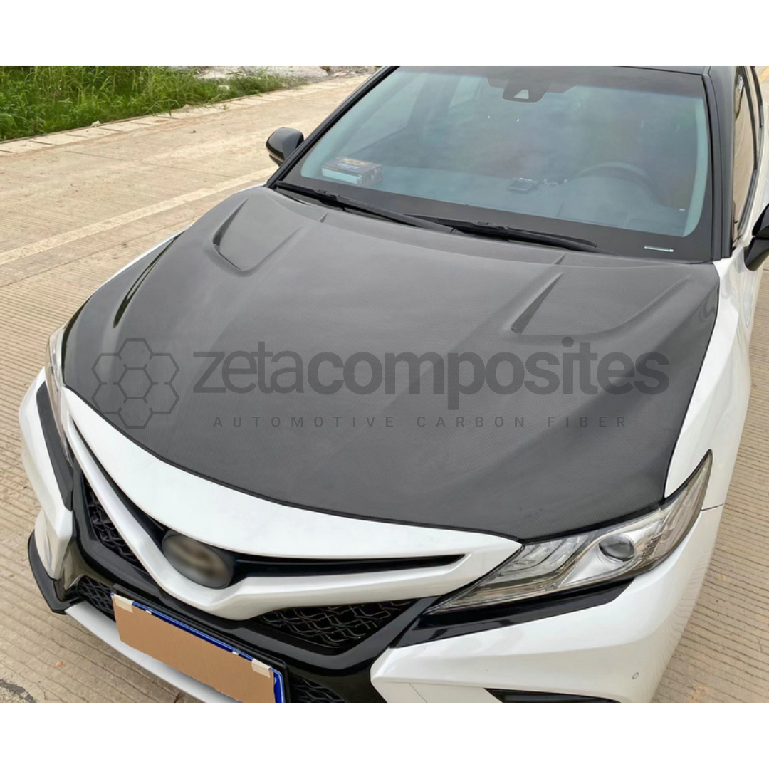 Carbon Fiber Hood with Vents for 2018+ Camry
