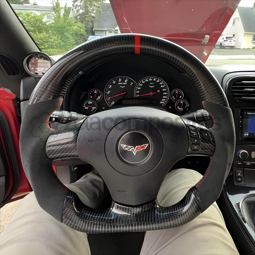 (2005'-2013') C6 Corvette Carbon Fiber Steering Wheel