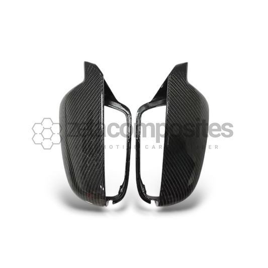 2010-2016 Audi A/RS Carbon Fiber Mirror Cap Replacement Set
