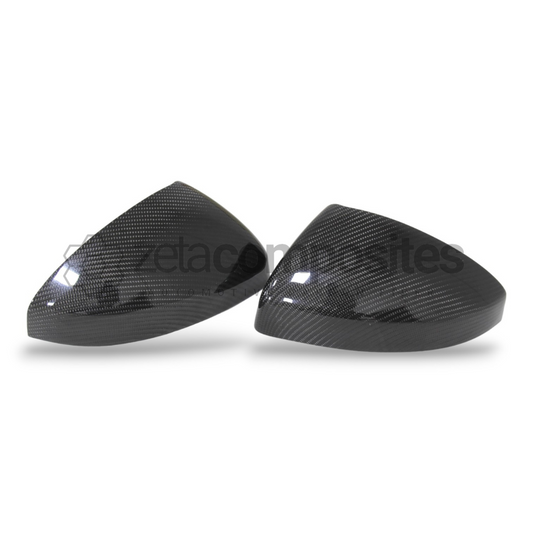 2015-2018 Audi RT TT TTS Carbon Fiber Mirror Cap Direct Replacement Set