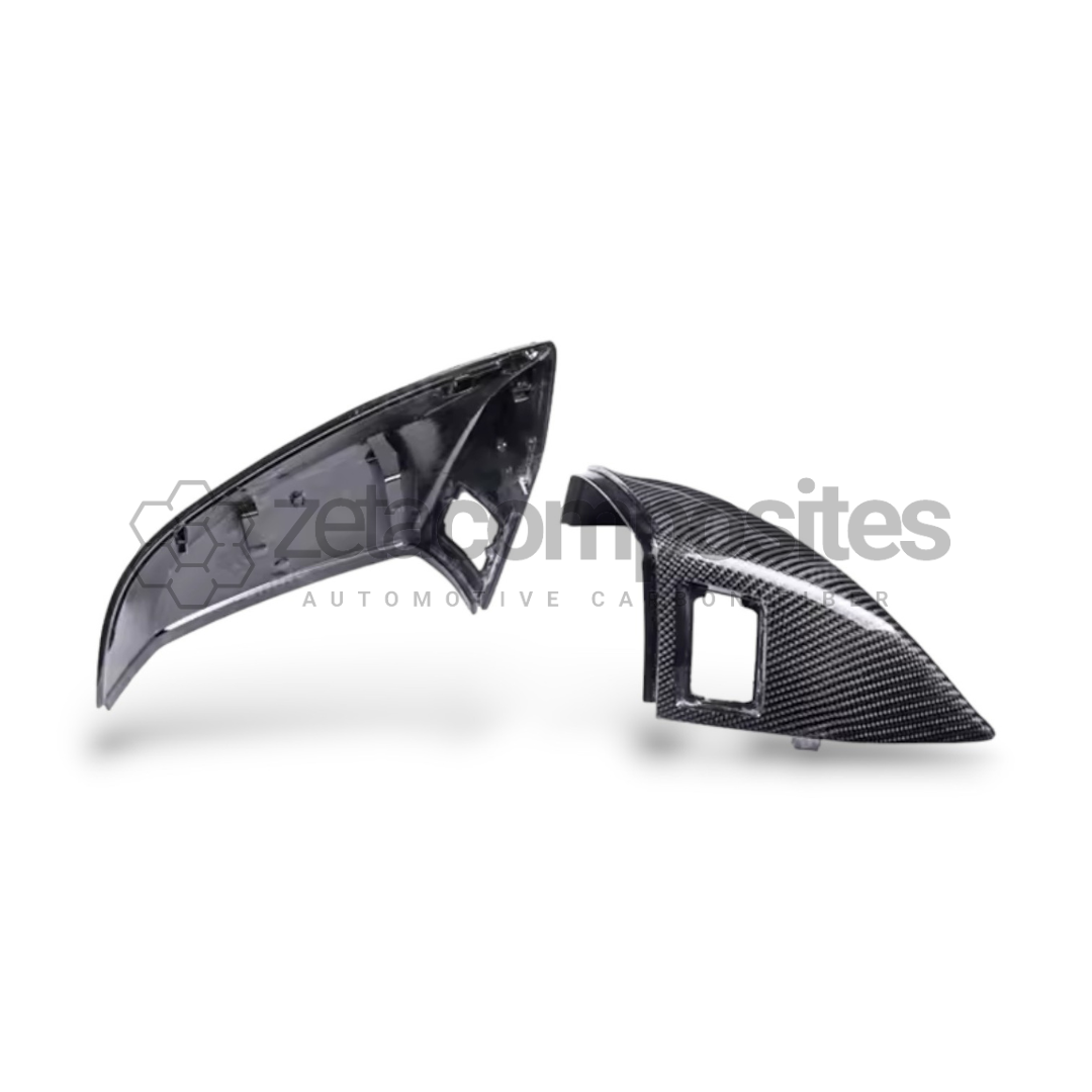 2016-2022 Audi Q/SQ Carbon Fiber Mirror Cap Replacement Set