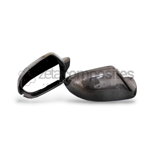 2012-2018 Audi A/C/S/RS Carbon Fiber Mirror Cap Replacement Set