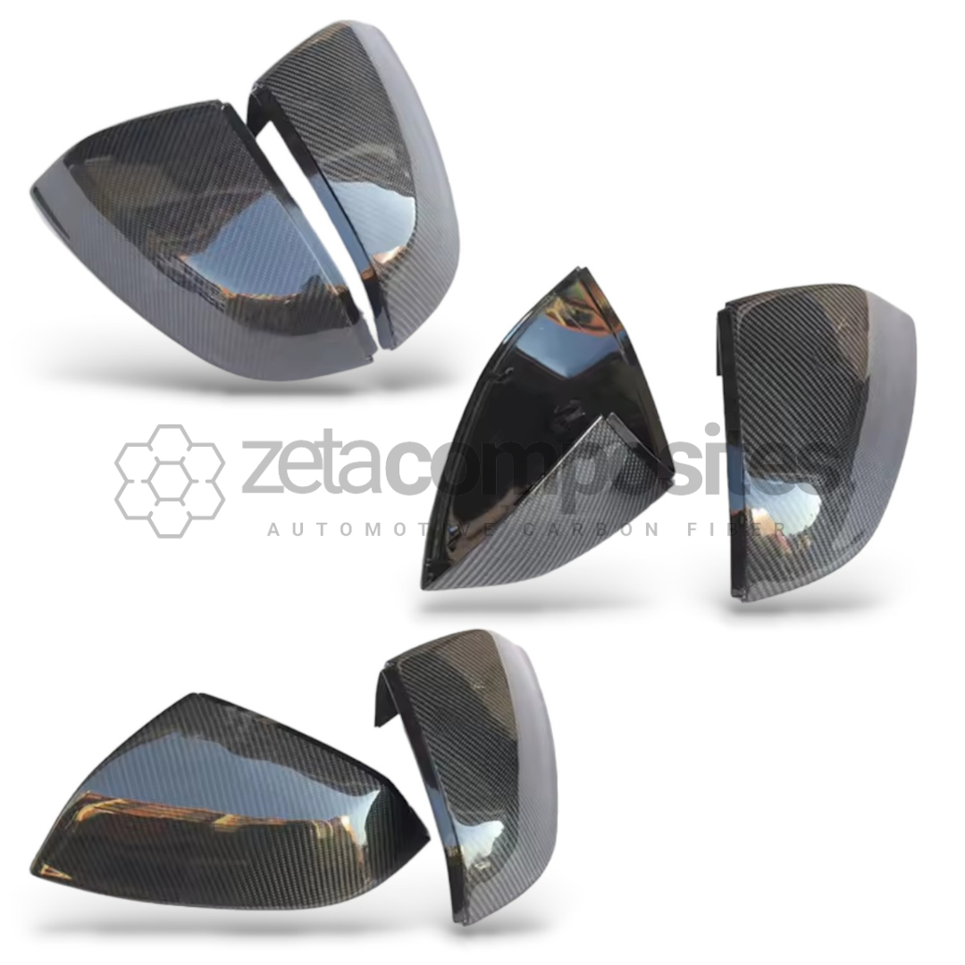 2016-2022 Audi Q/SQ Carbon Fiber Mirror Cap Replacement Set