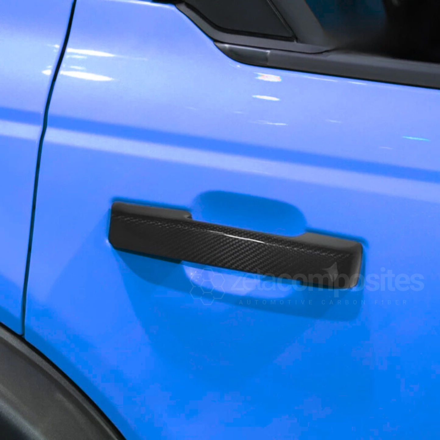 Real Carbon Fiber Door Handle Covers for F150 (2021'+) and Bronco
