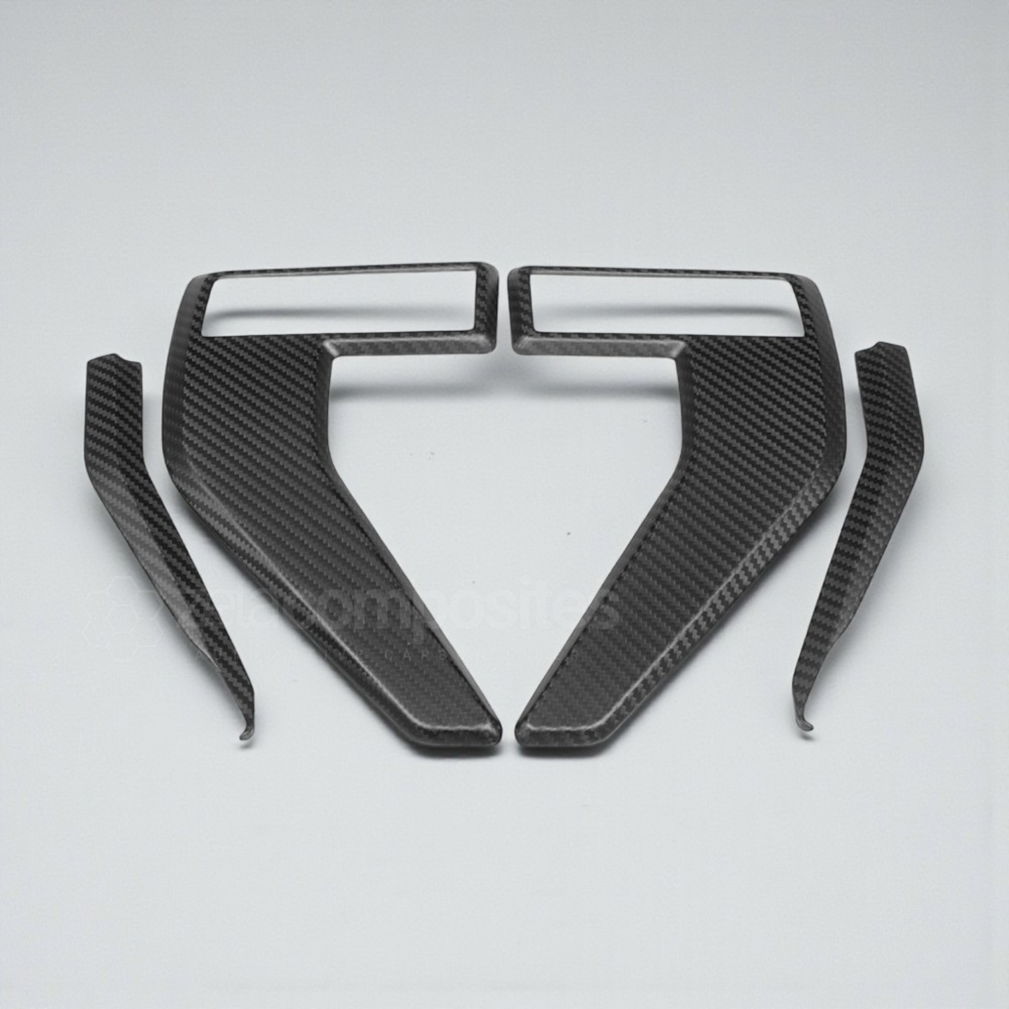 Carbon Fiber Fender Badge Covers for F150 (2021'+)