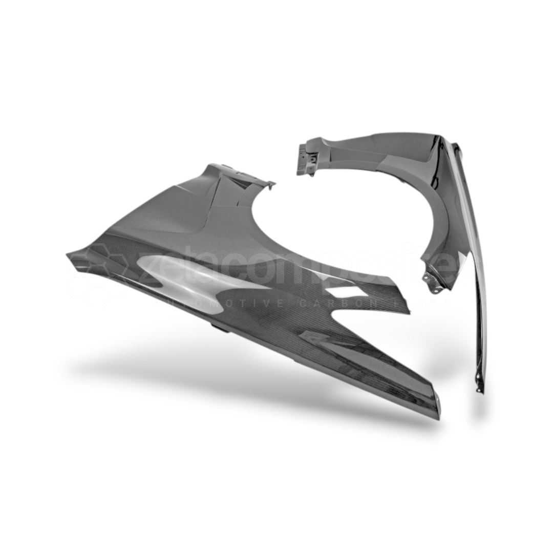 Carbon Fiber Fenders for Kia Stinger Side Vented