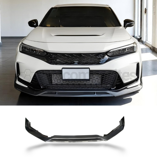 Carbon Fiber Front Lip V Style for 11th Gen Honda Civic FL5 Type R