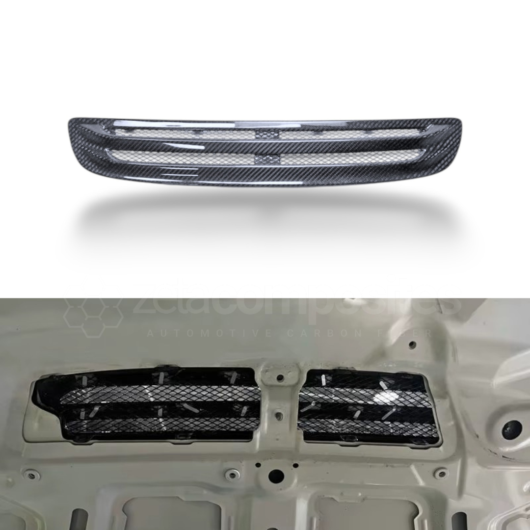 Carbon Fiber Hood Vent Replacement for 11th Gen Honda Civic FE (2022+)