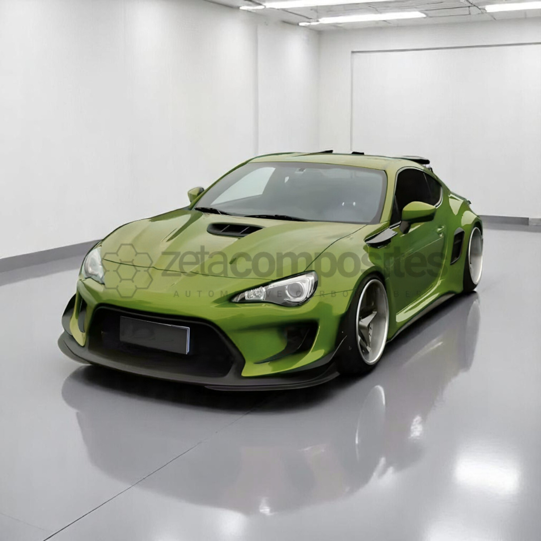Carbon Fiber Hood Scion FRS / Subaru BRZ / Toyota 86 2013-2020 - Intake Style