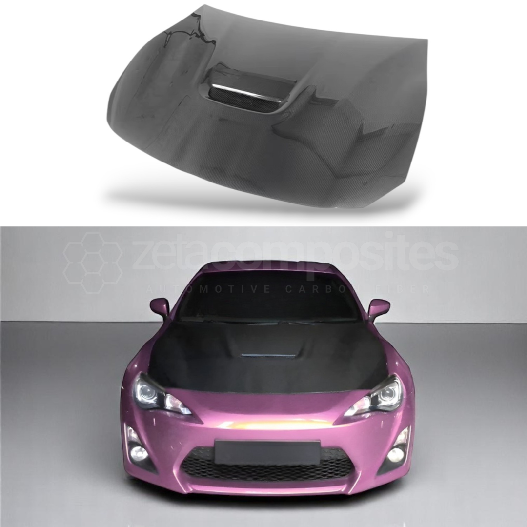 Carbon Fiber Hood Scion FRS / Subaru BRZ / Toyota 86 2013-2020 - OE+ Style