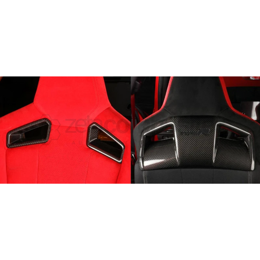 Carbon Fiber Seat Inserts + Back Covers for FL5 11th Gen Civic (2022+)