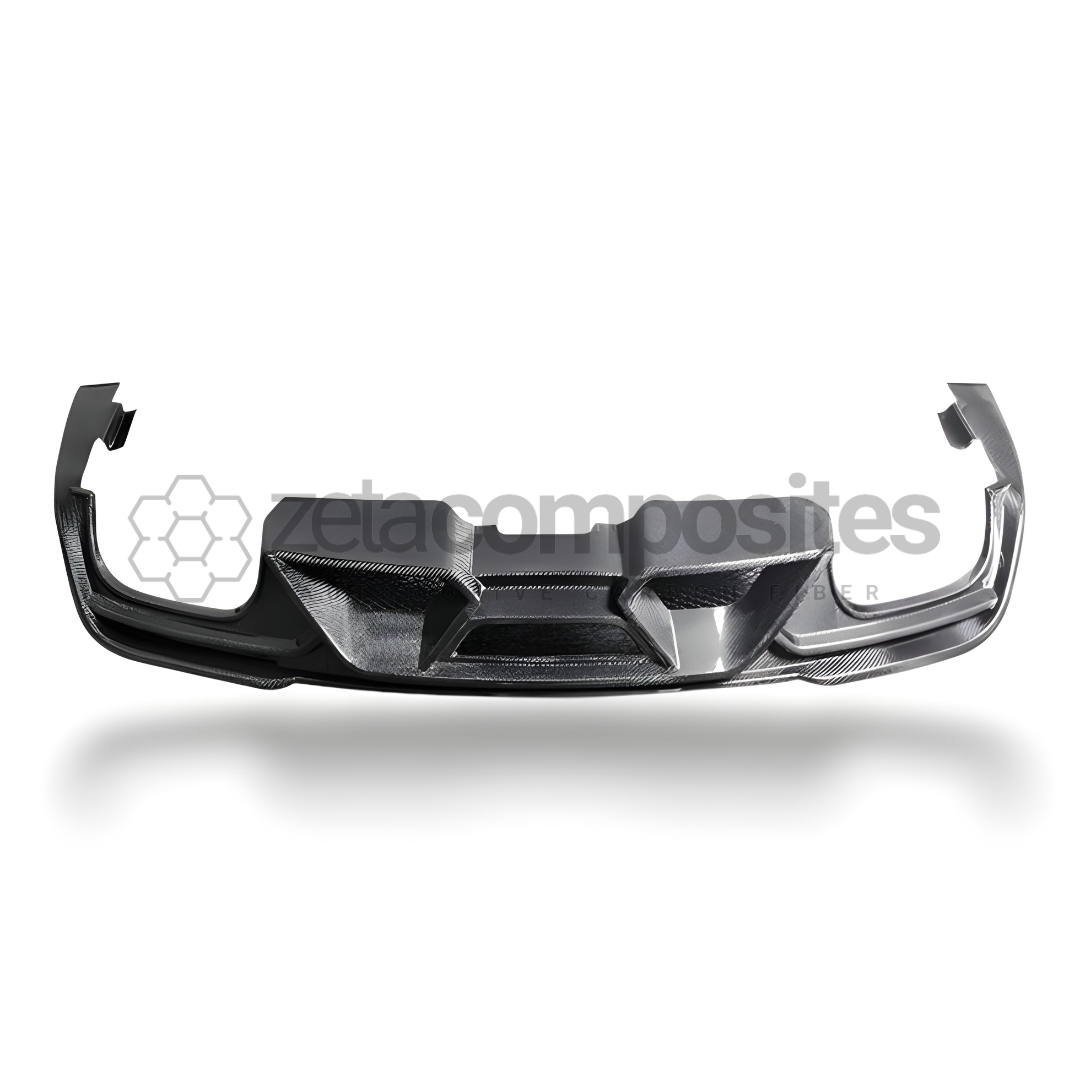 mustang carbon fiber shelby gt500 style diffuser